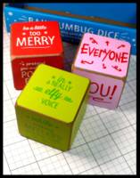 Dice : Dice - 6D - Holiday Dice Bah Humbug - Hobby Lobby Dark Ages